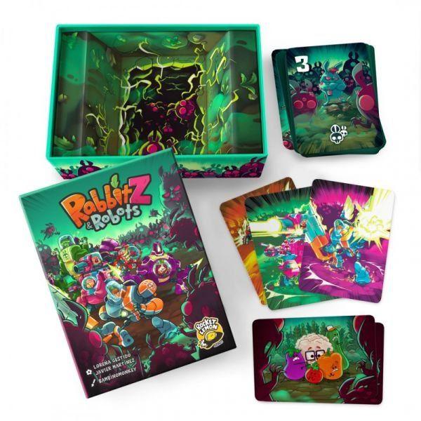 Juego de Mesa  Rabbitz & Robots-1