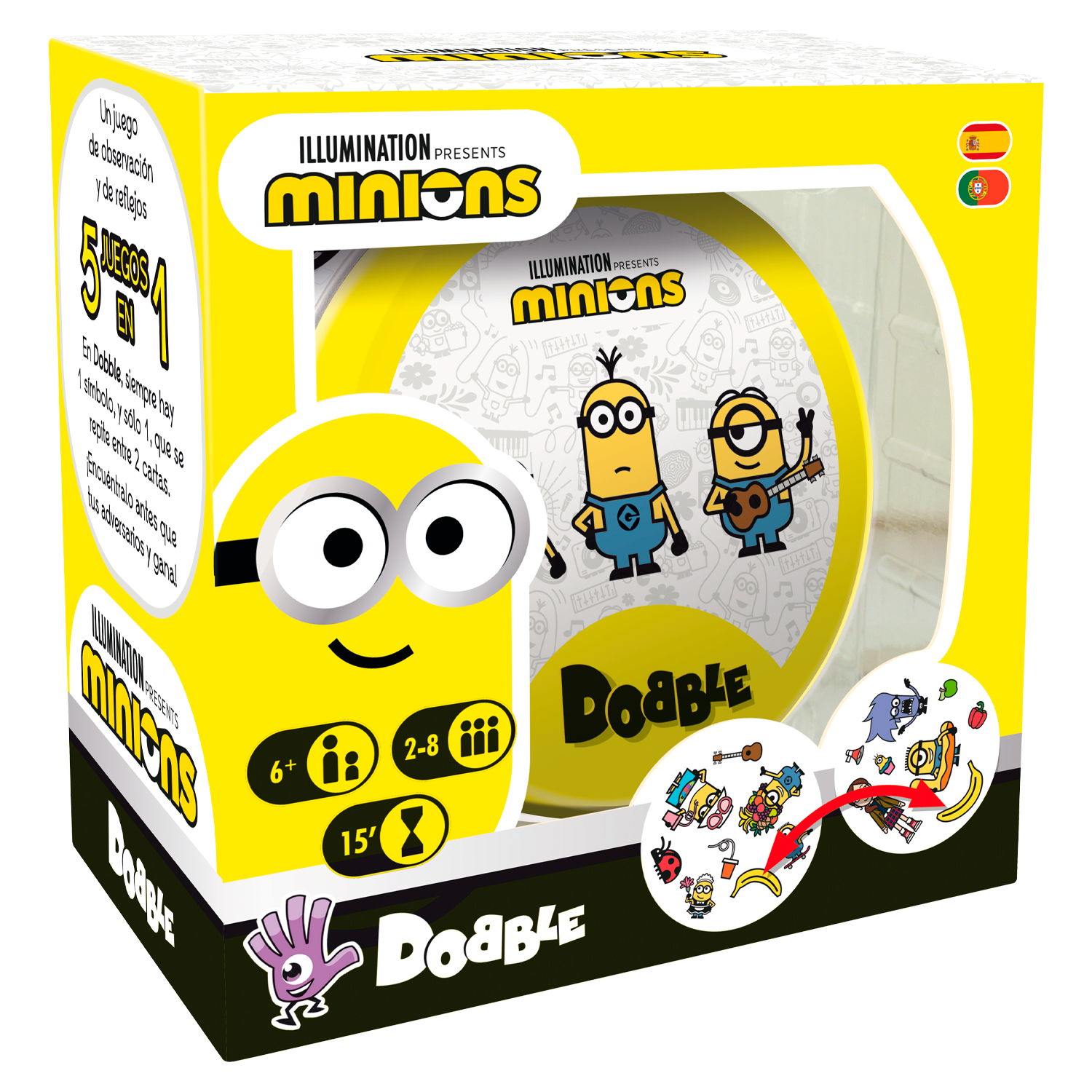 Juego de Mesa  Dobble Minions-0
