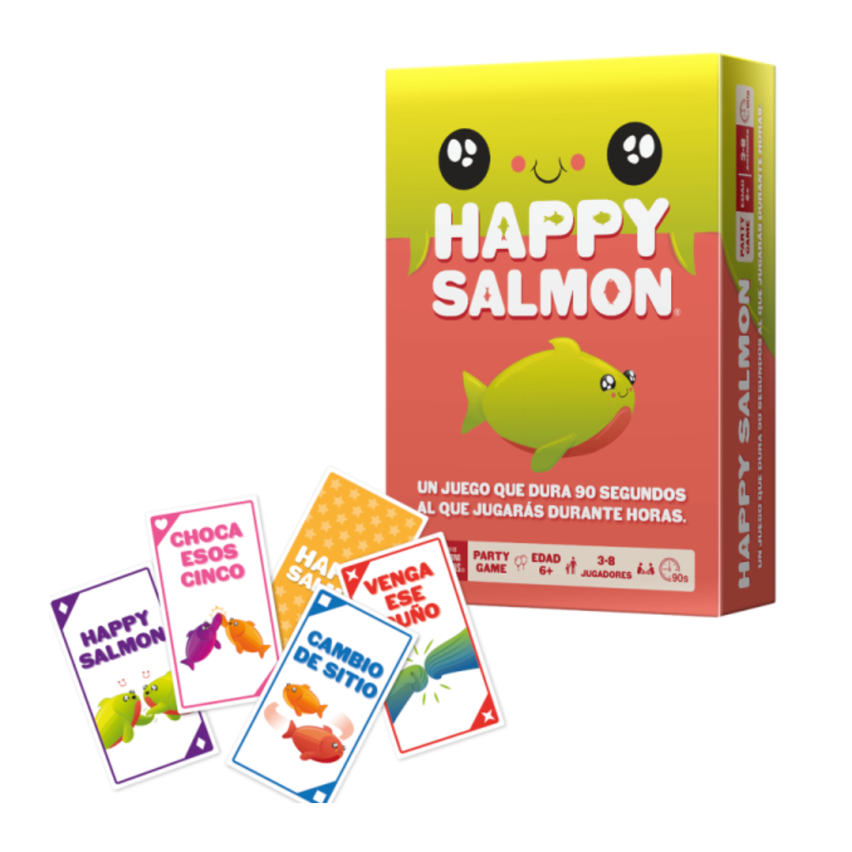 Juego Familiar - Happy Salmon De Exploding Kittens-4