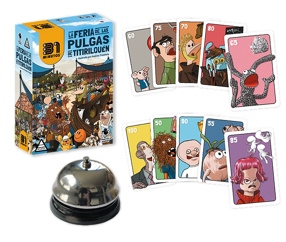 Juego de Mesa  La Feria de las Pulgas de Titirilquén-2