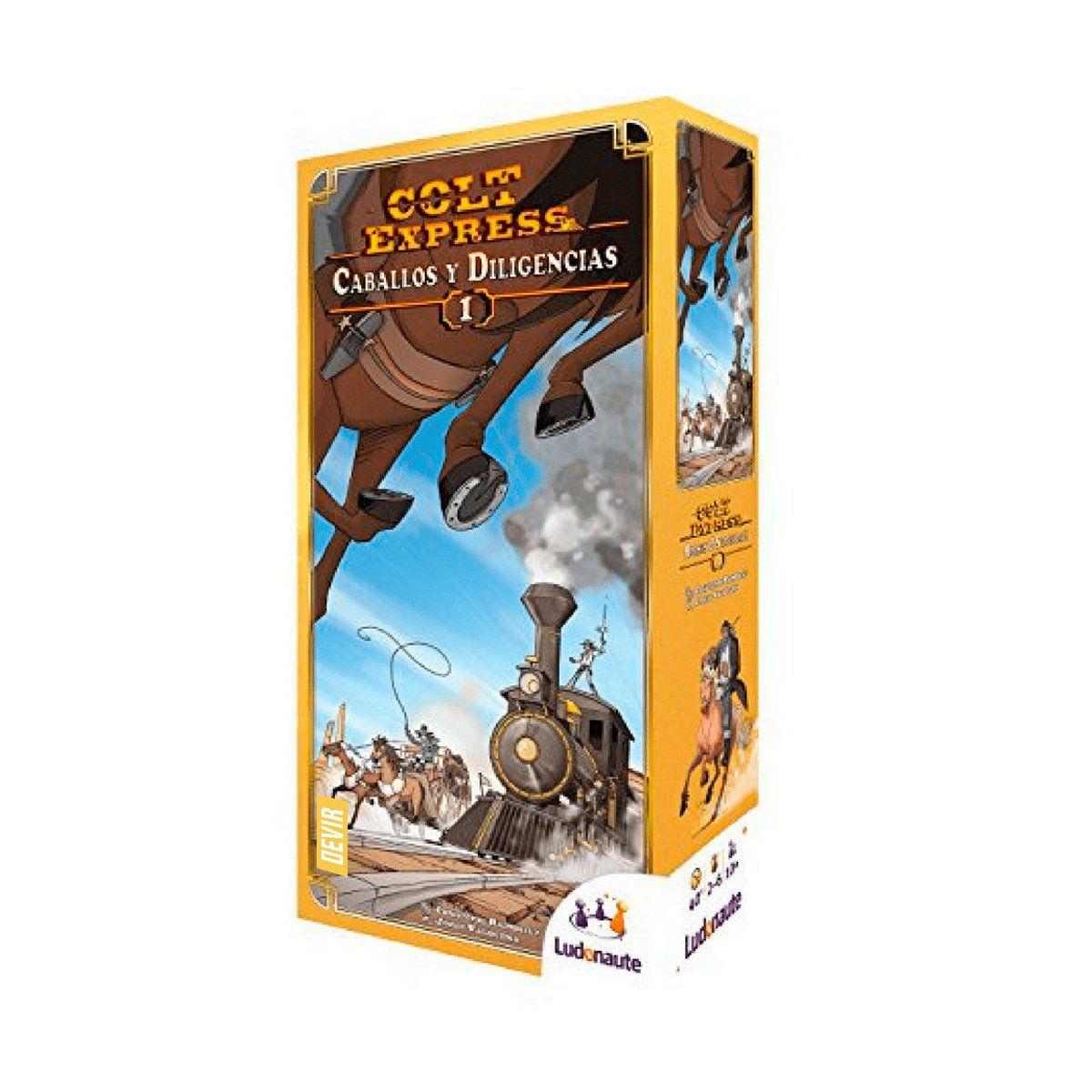 Juego de Mesa  Colt Express Caballos y Diligencias (Expansión)-0