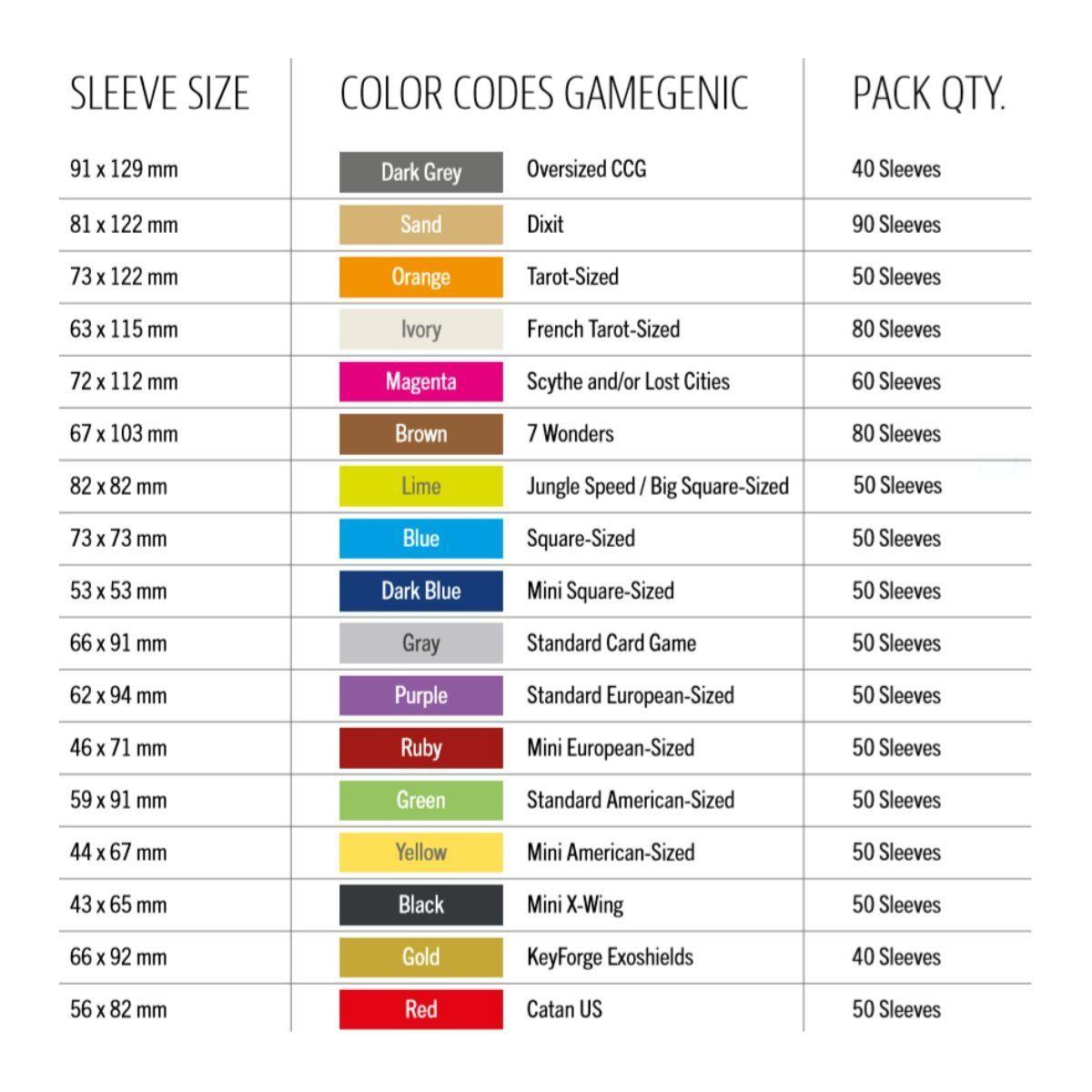 Accesorio Juego de Mesa - GG: MATTE BG Sleeves - Big Square (82 x 82 mm)-2