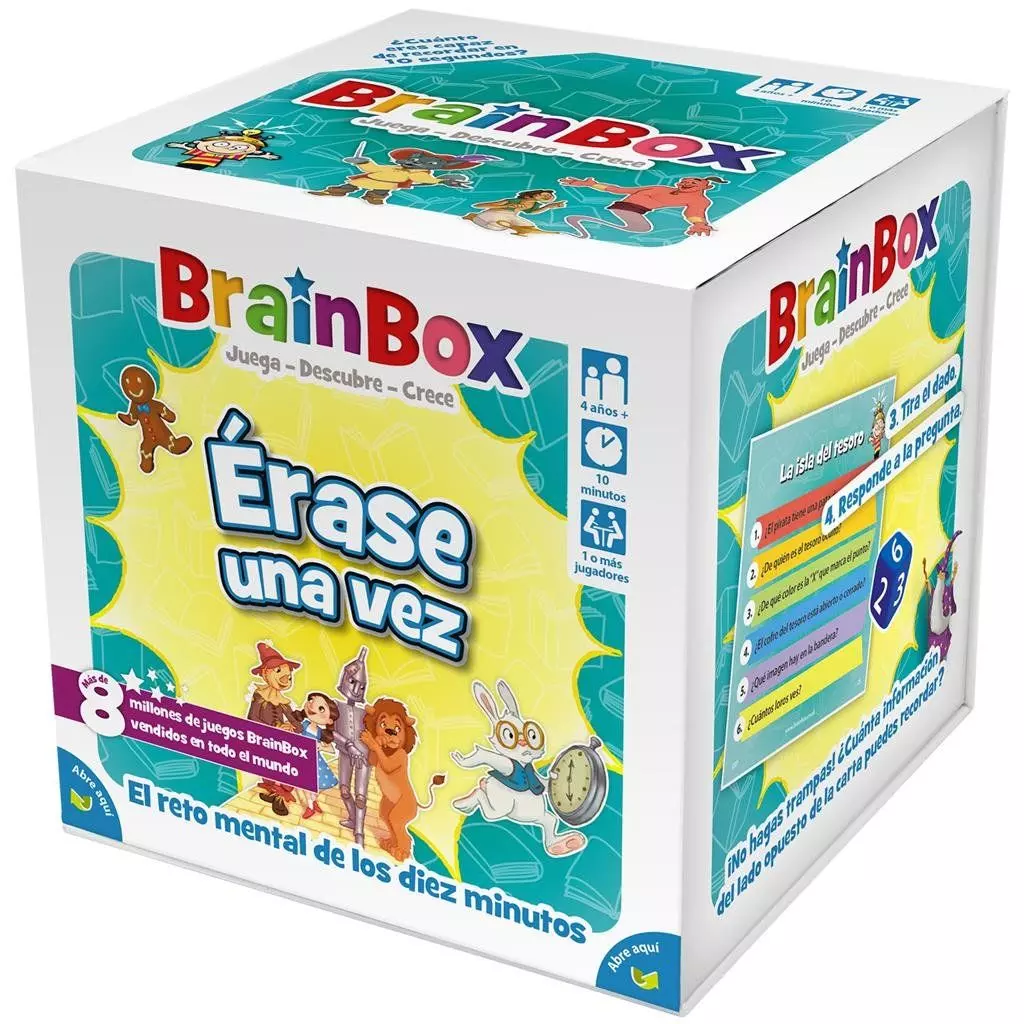Juego de Mesa  Brainbox Erase una Vez-0