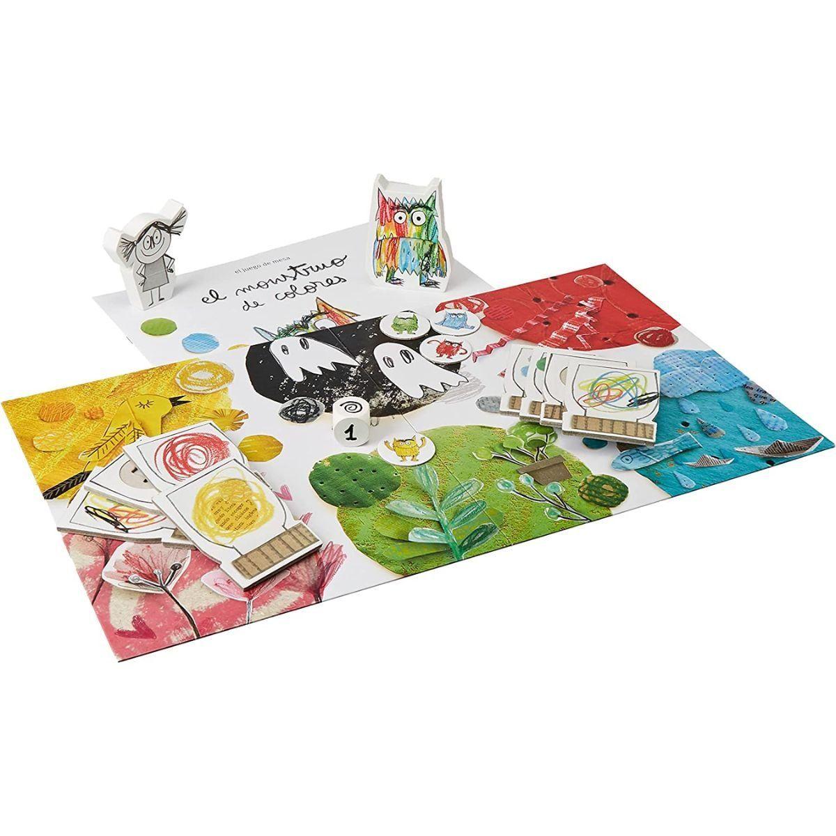 Juego de Mesa  El Monstruo de Colores-2