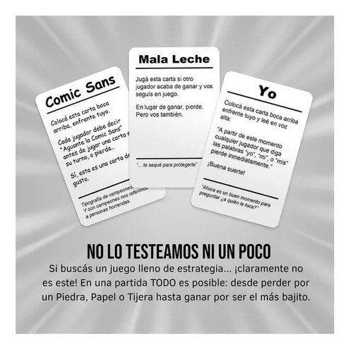 Juego de Mesa  No Lo Testeamos Ni Un Poco-1