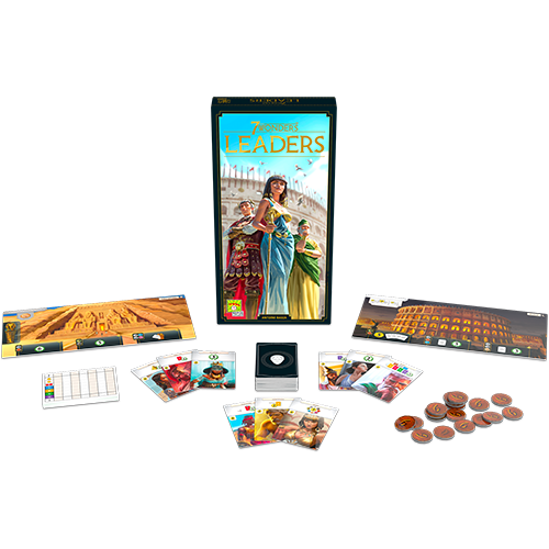 Juego de Mesa  7 Wonders Leaders NE (Expansión)-2