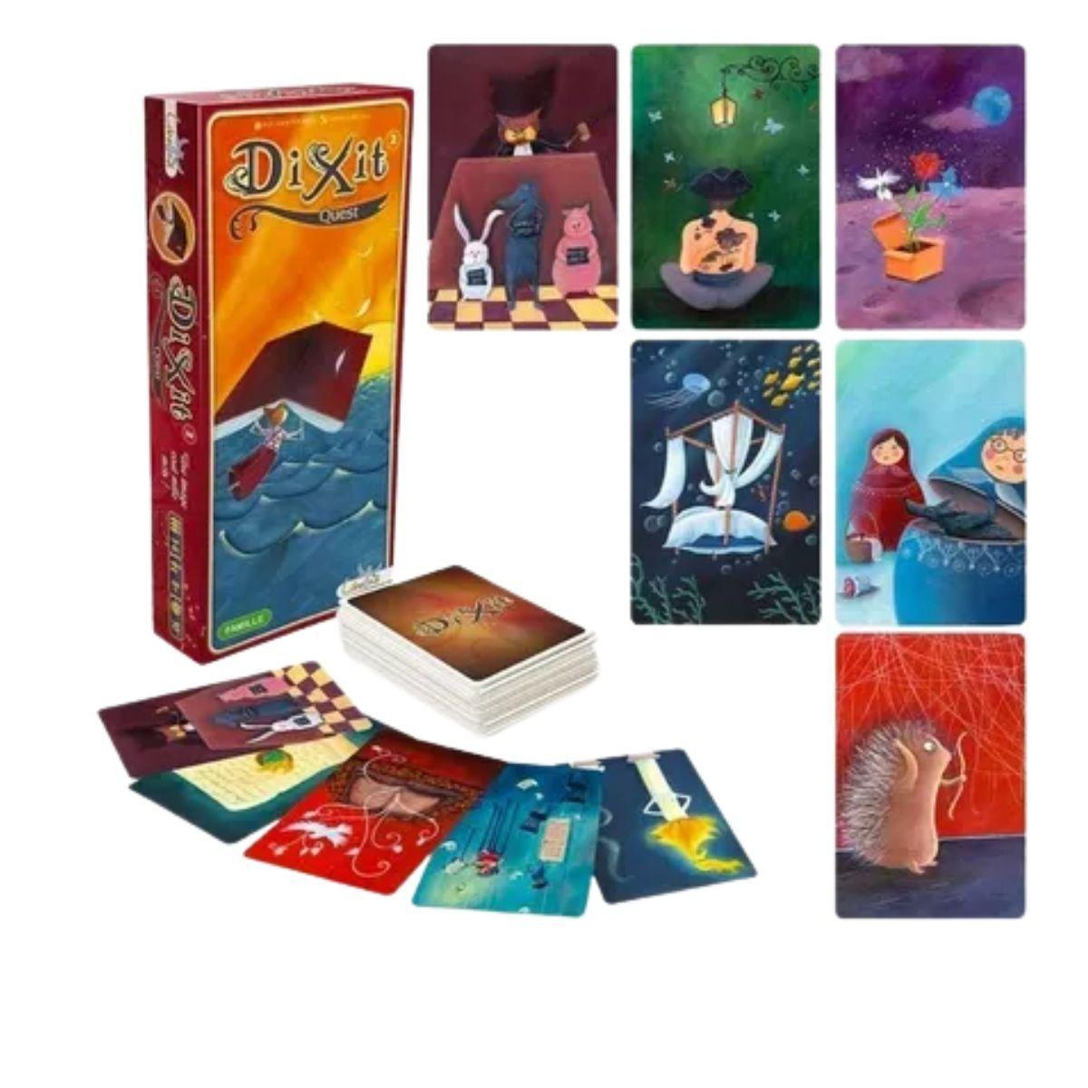 Juego de Mesa  Dixit Quest (Expansión)-1