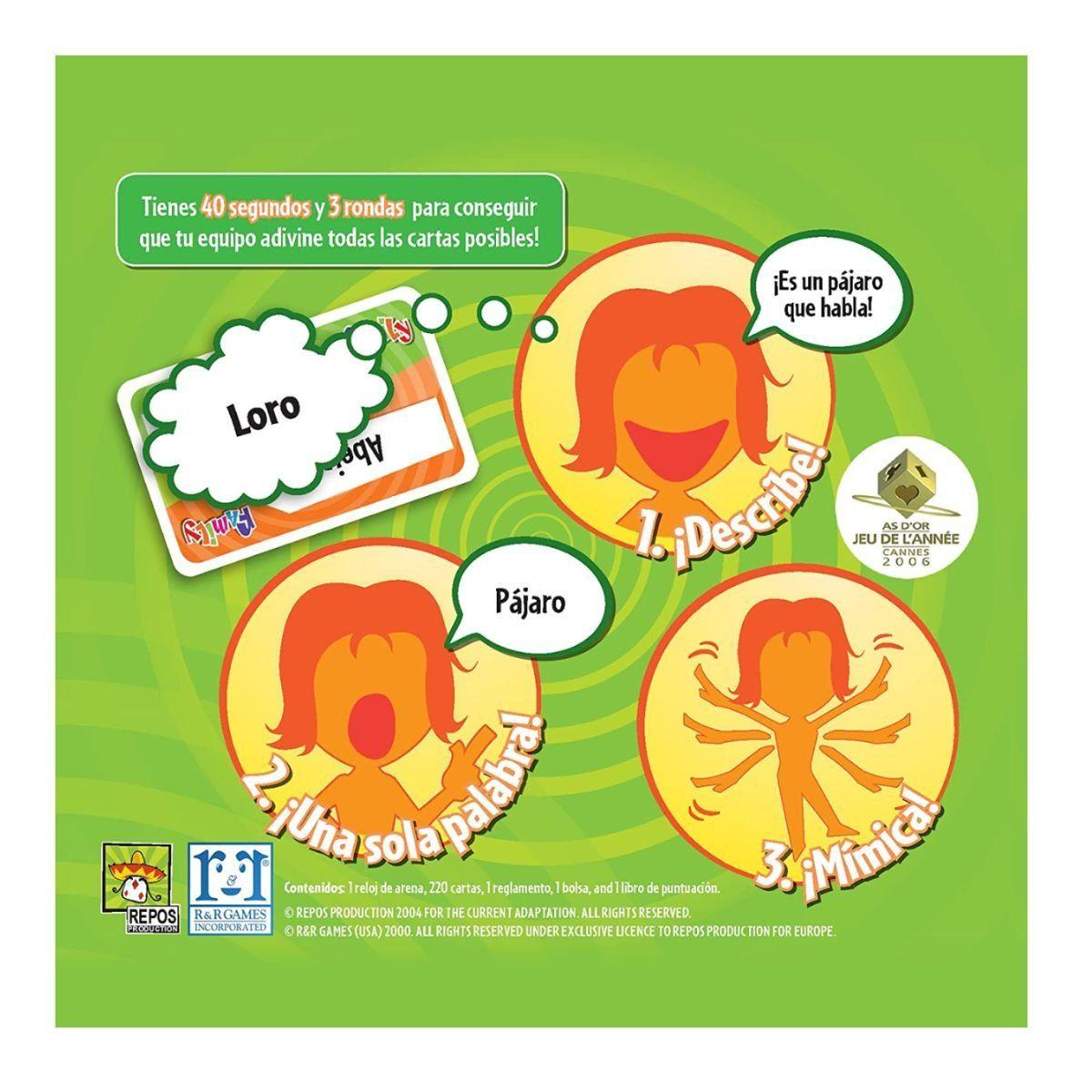 Juego de Mesa  Time's Up Family-3