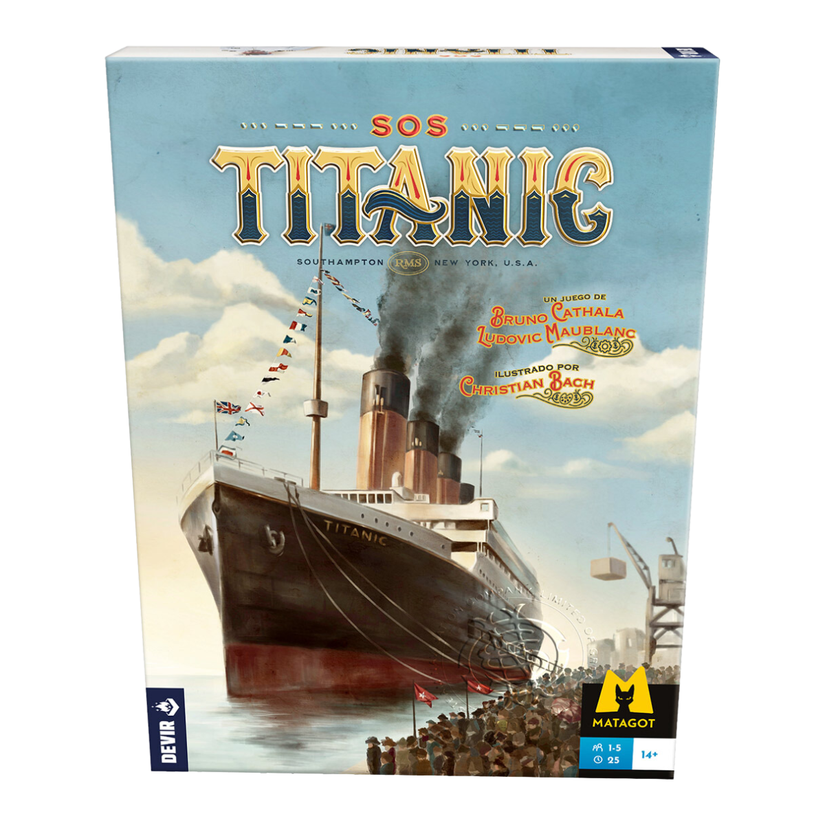 Juego Familiar - SOS Titanic-0