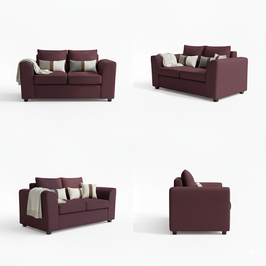 Sofa 2 cuerpos fancy hogar burdeo-3