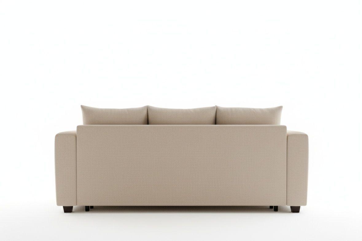 Sofa prince 3 cuerpos felpa beige-2
