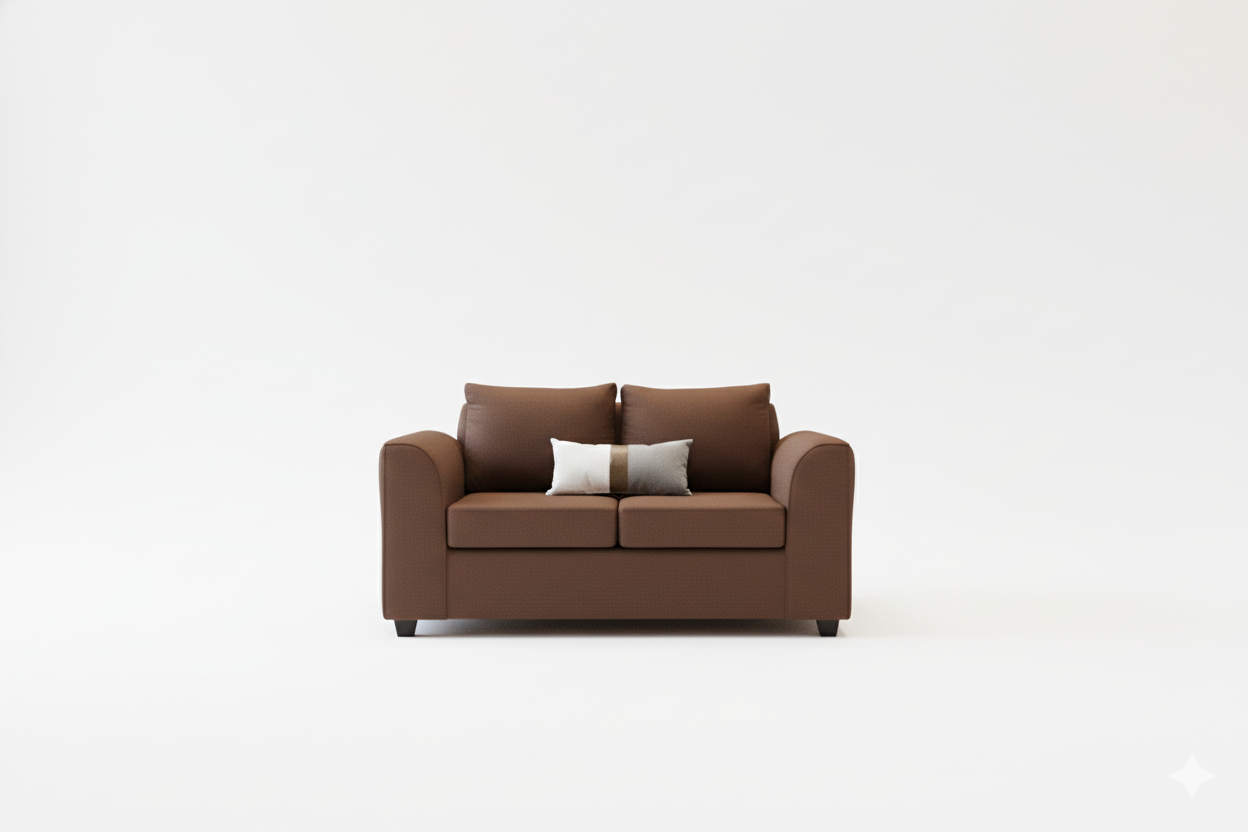 Sofa 2 cuerpos fancy hogar chocolate-3