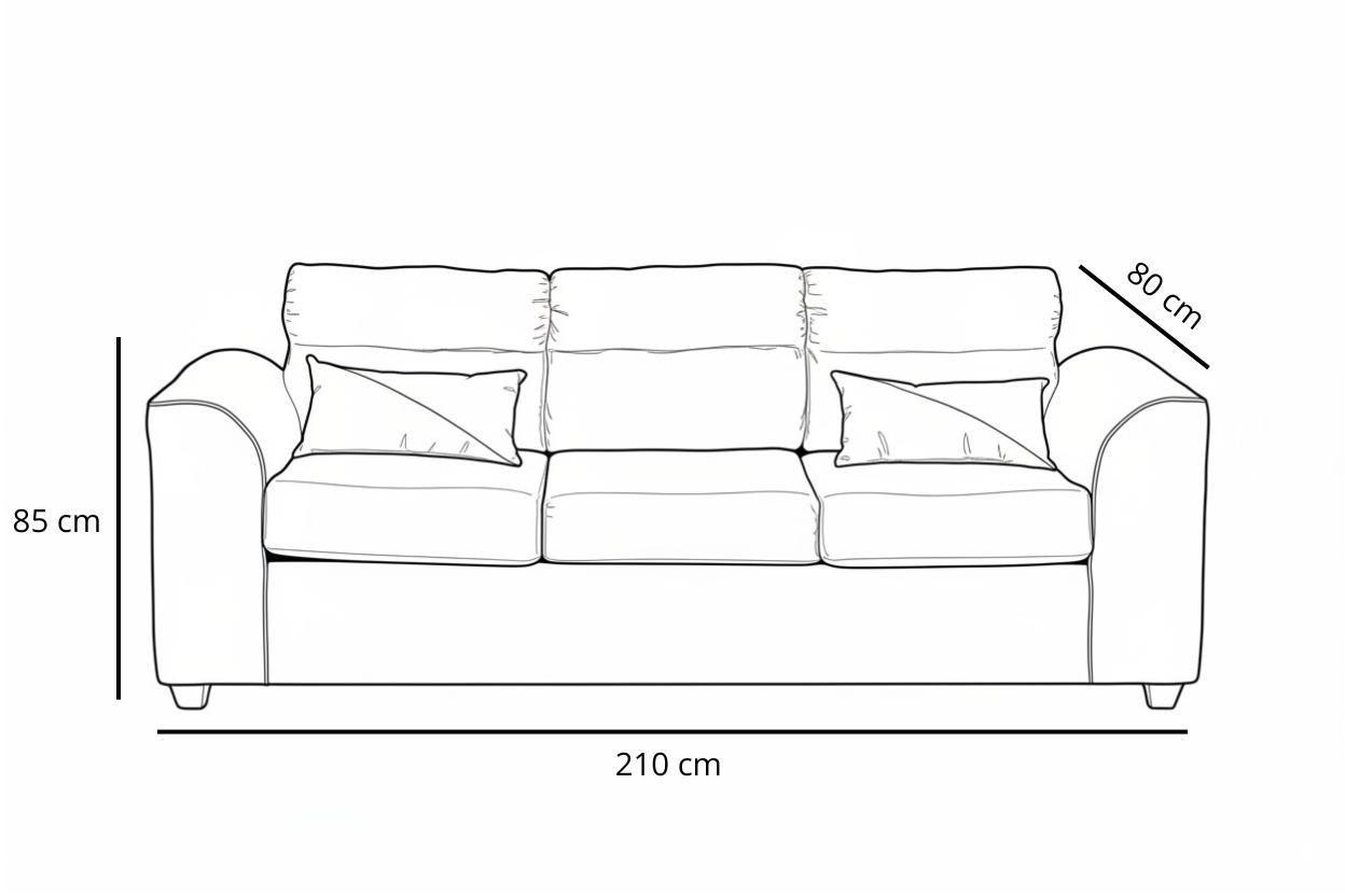 sofa pufa 3 cuerpos beige fancy hogar-3