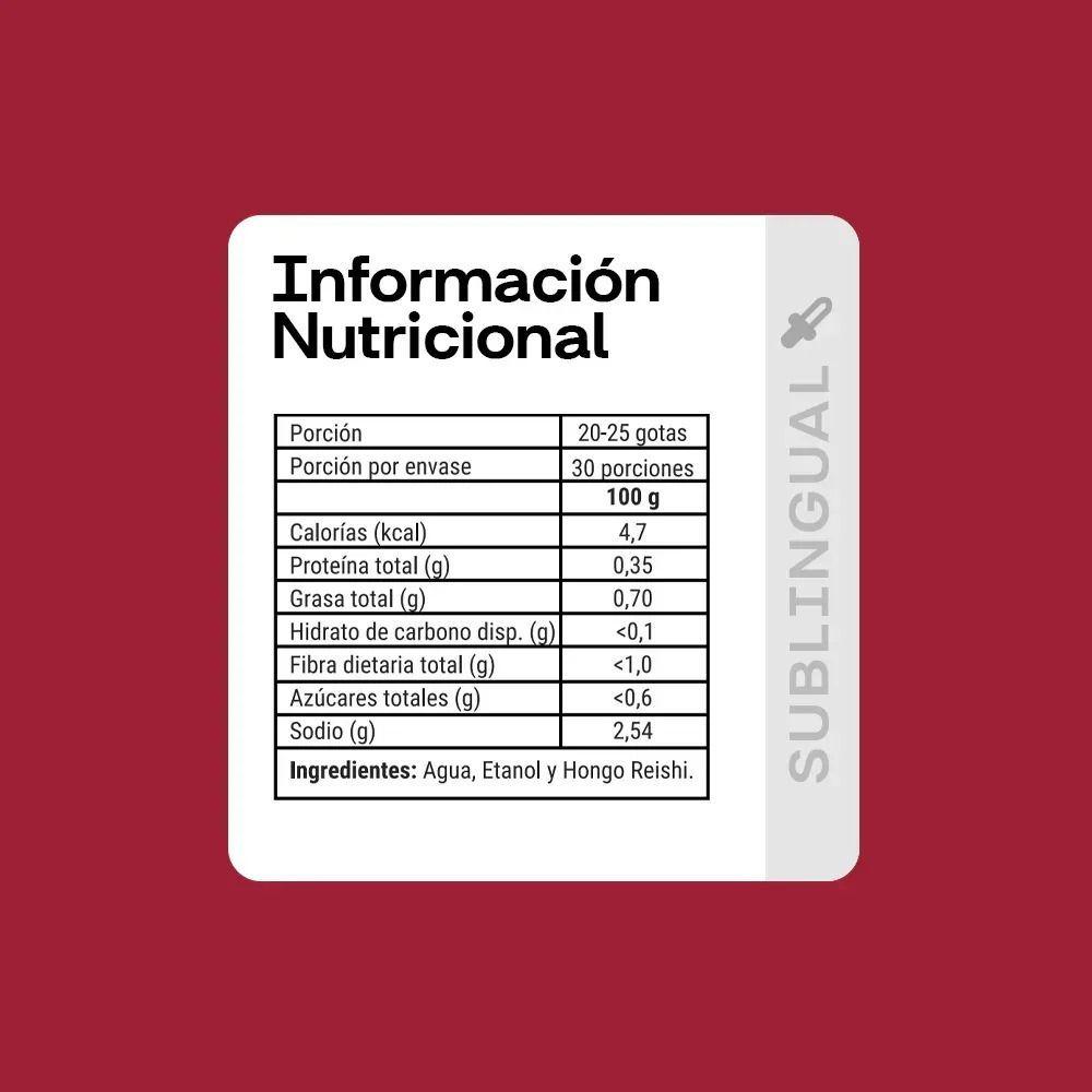 Reishi Sublingual 30 ml Concentración 3:1 - NewPharma-2