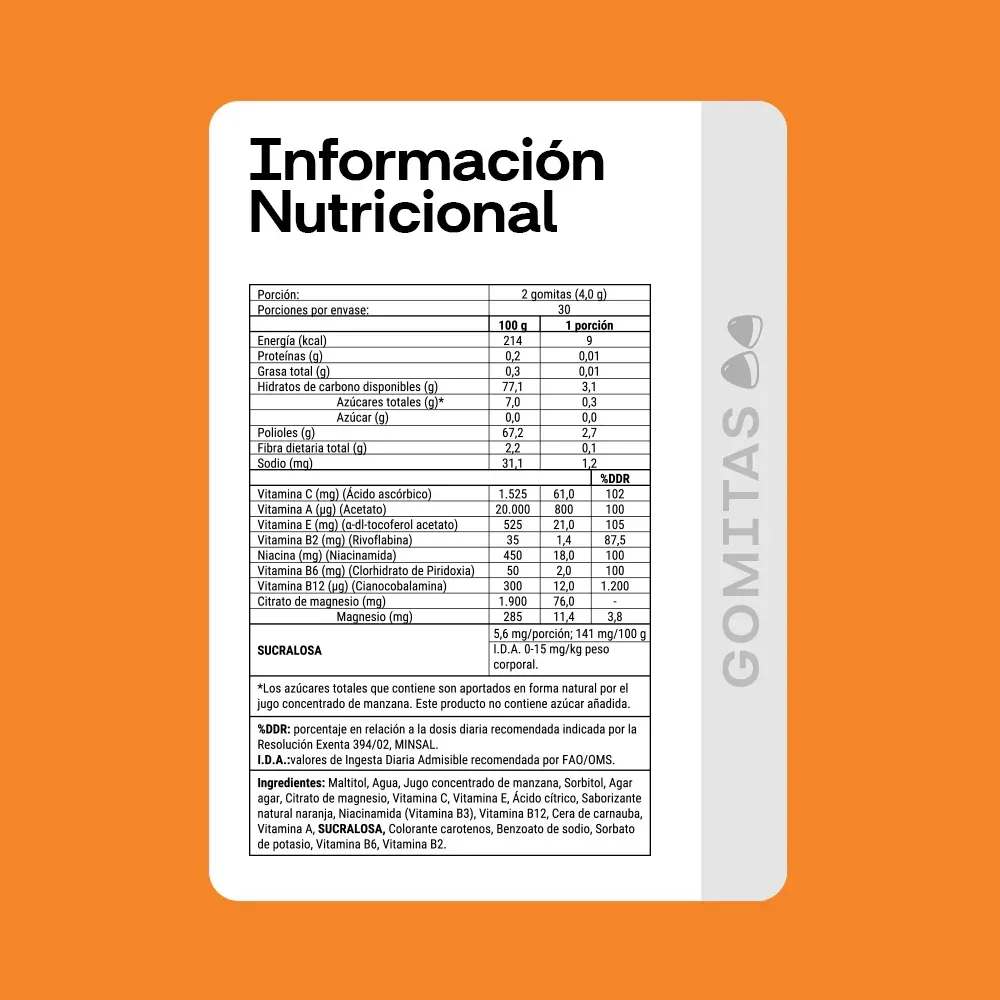 Multivitamínico - Gomitas 60 Unidades-2