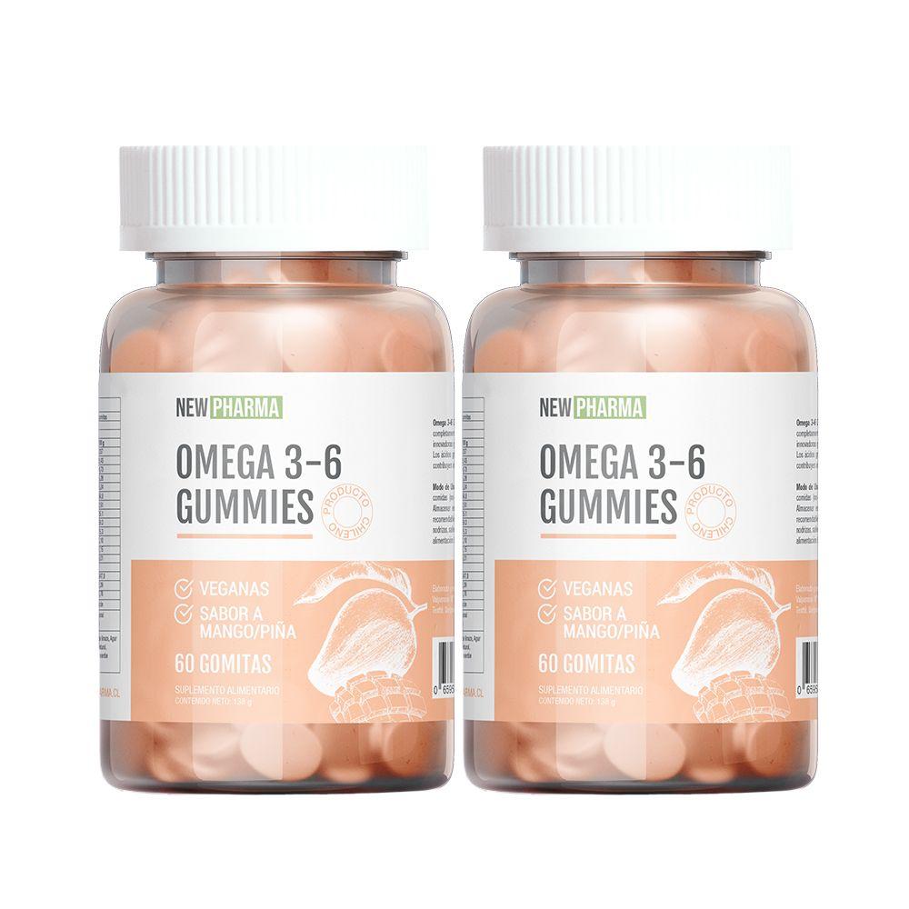Pack 2 Omega 3-6 Gummies - NewPharma-0
