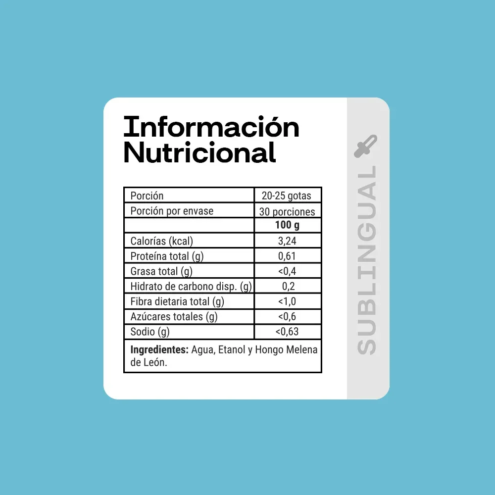 Melena de León Sublingual 30 ml - NewPharma-2
