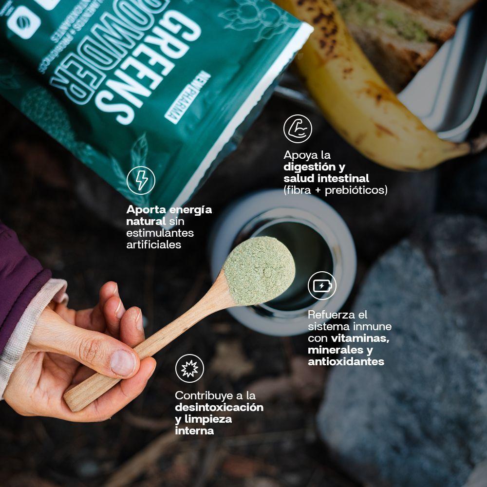 Greens Powder - Polvo 120 Gramos-2