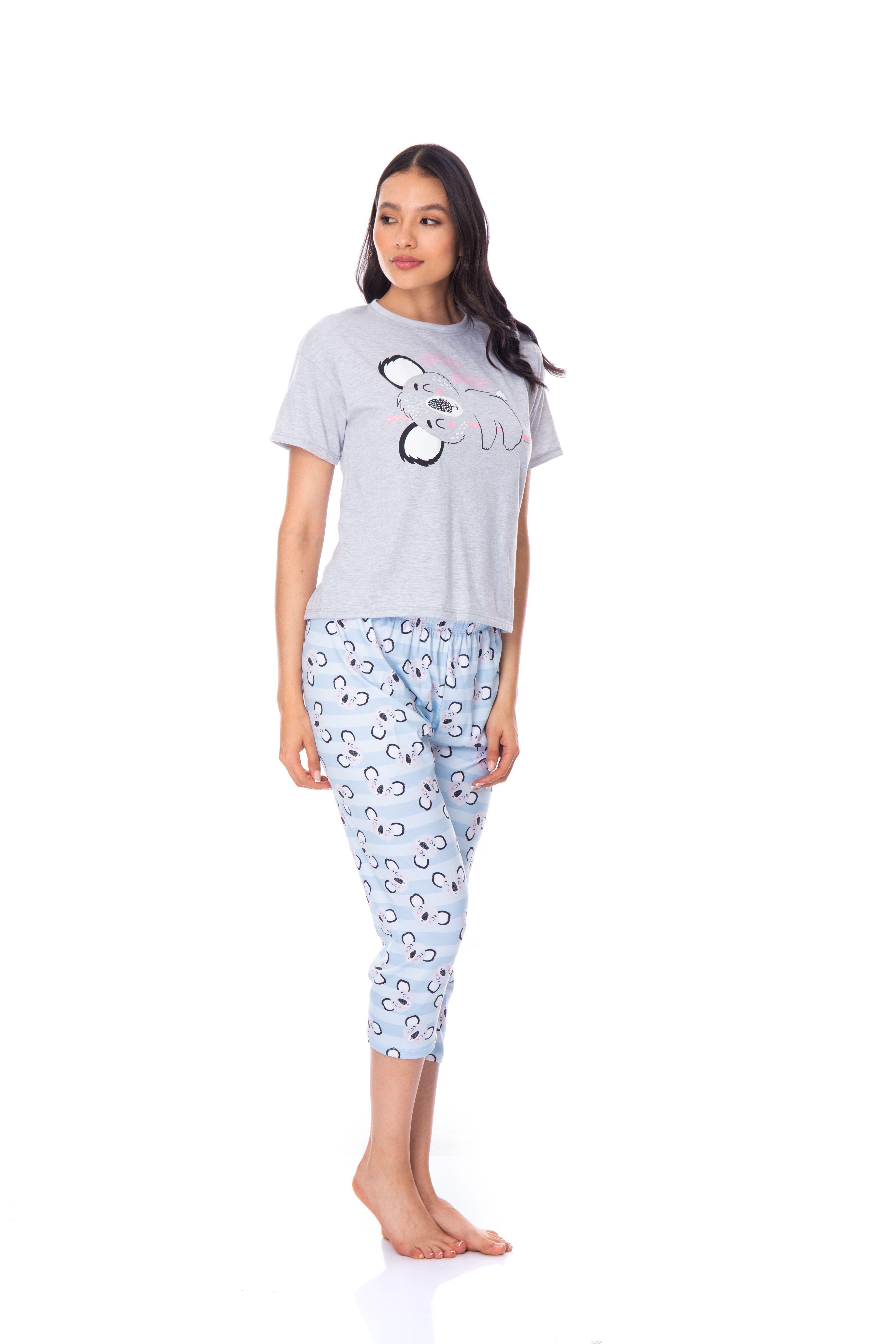 Pijama Pantalon Capri -0