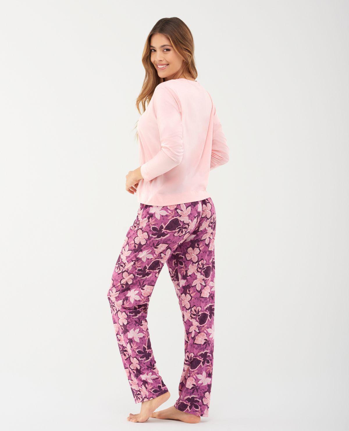 PIJAMA PANTALON ROSADO ST EVEN-1