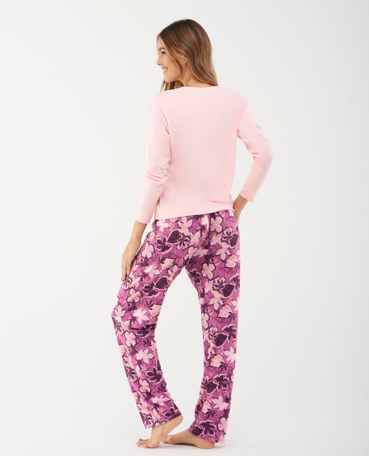PIJAMA PANTALON ROSADO ST EVEN-2