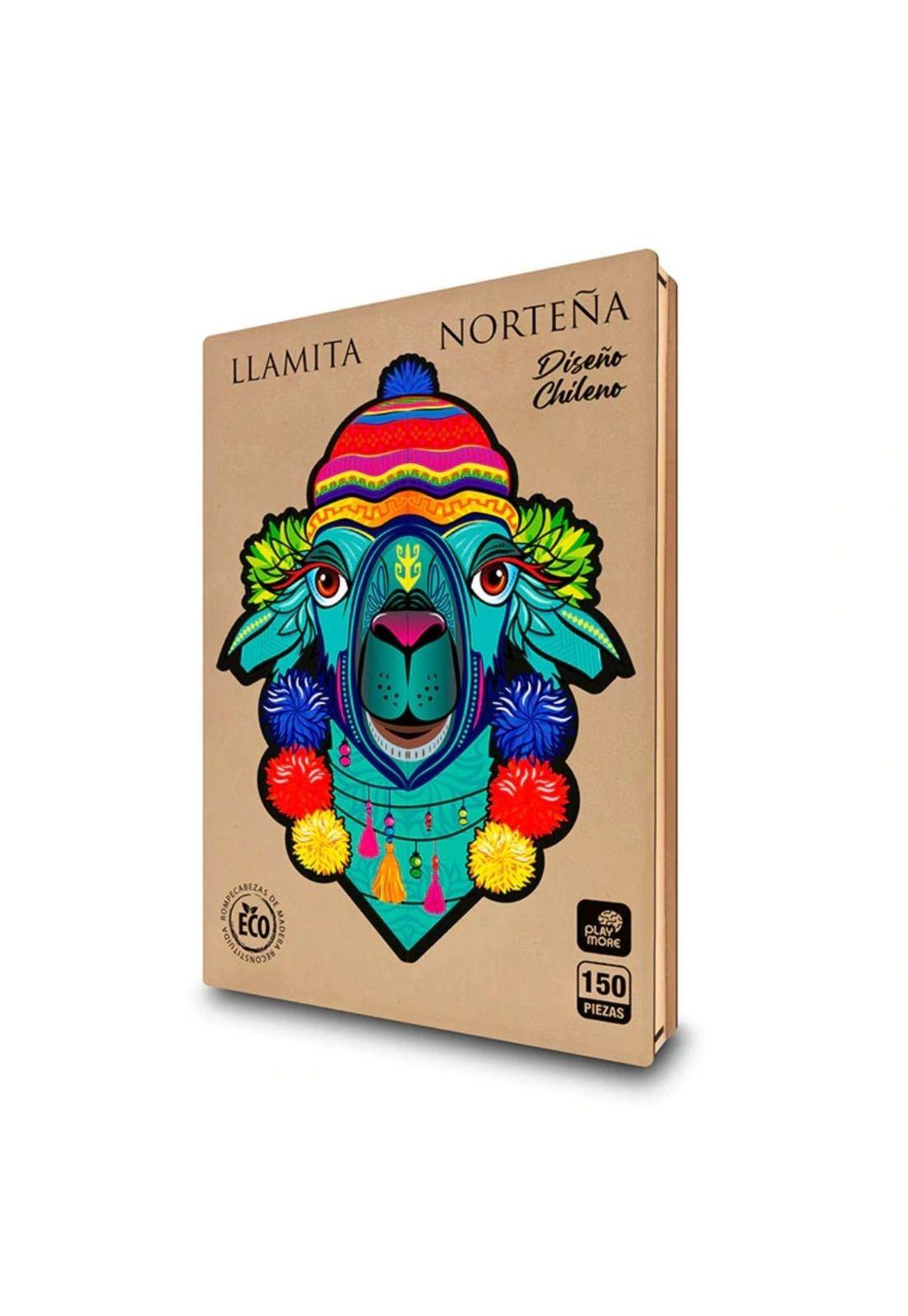 Puzzle De Madera Llamita Norteña-0