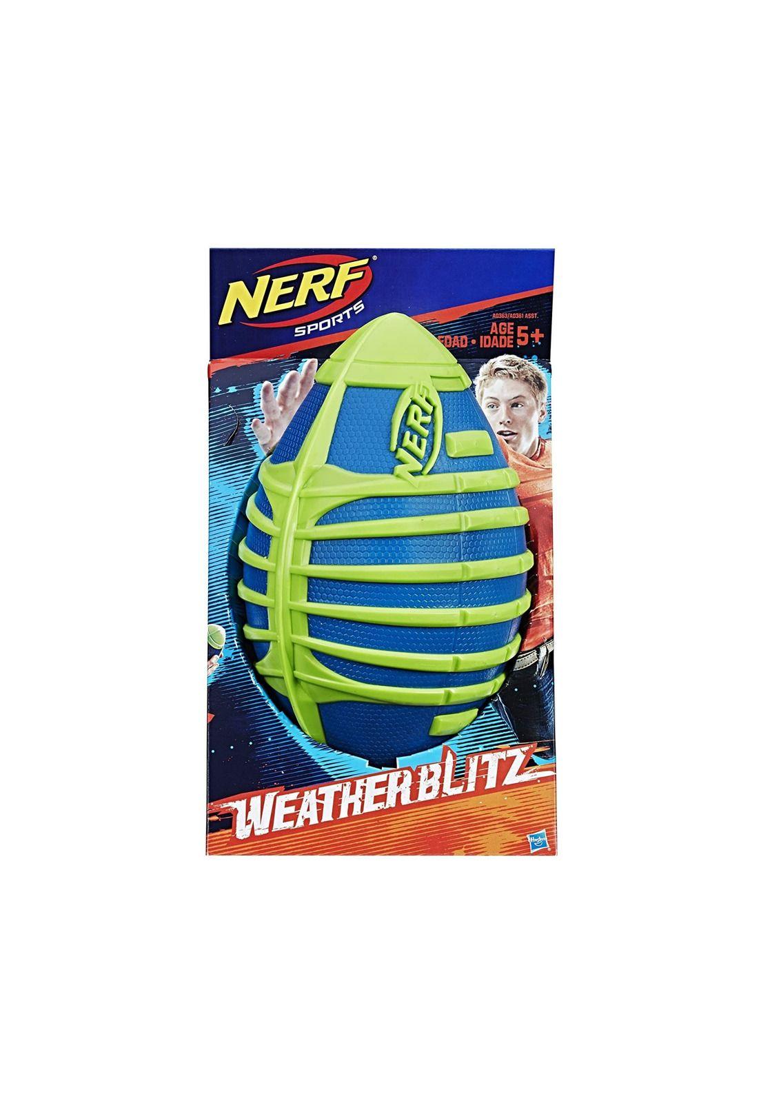 Nerf Sports - Balón De Fútbol Americano Weather Blitz-0
