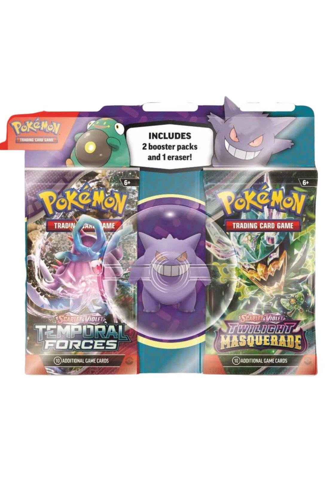 Pokémon Back To School Eraser Blister 2024 Gengar Inglés-0