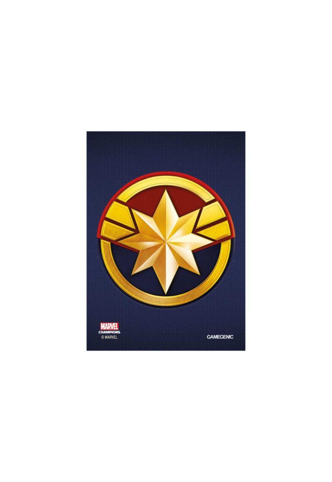 Marvel Champions: Captain Marvel Sleeves-0