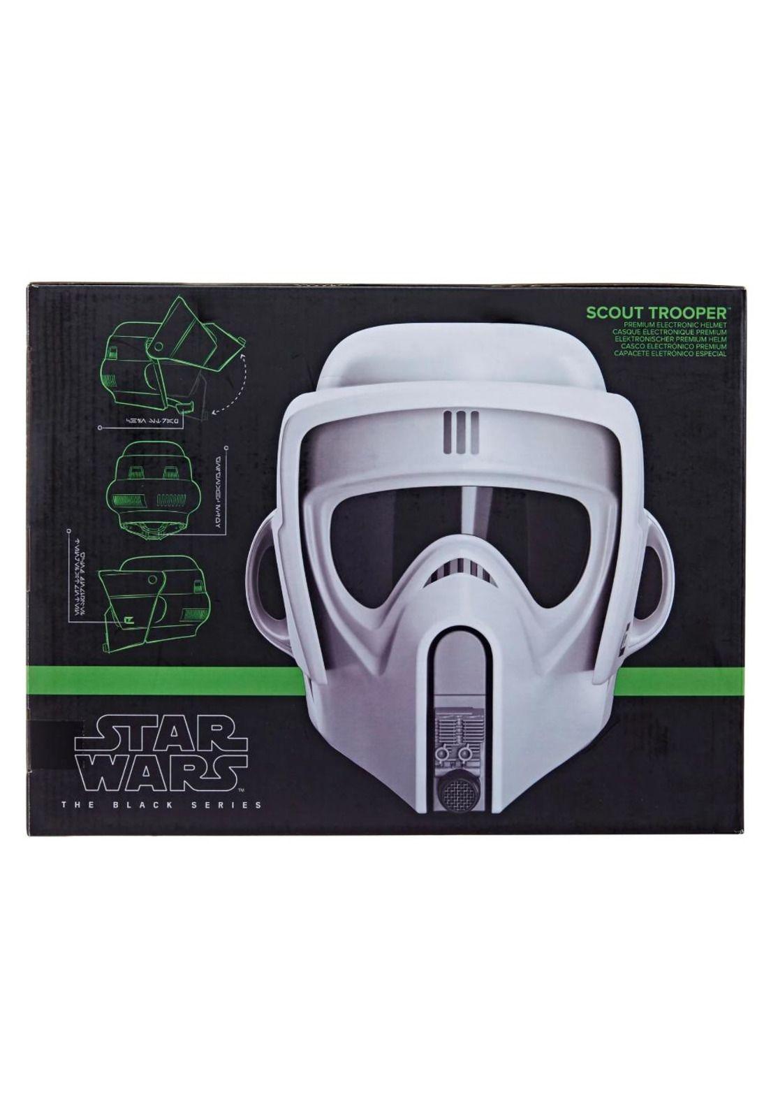 Star Wars The Black Series Scout Trooper Casco Electrónico-0