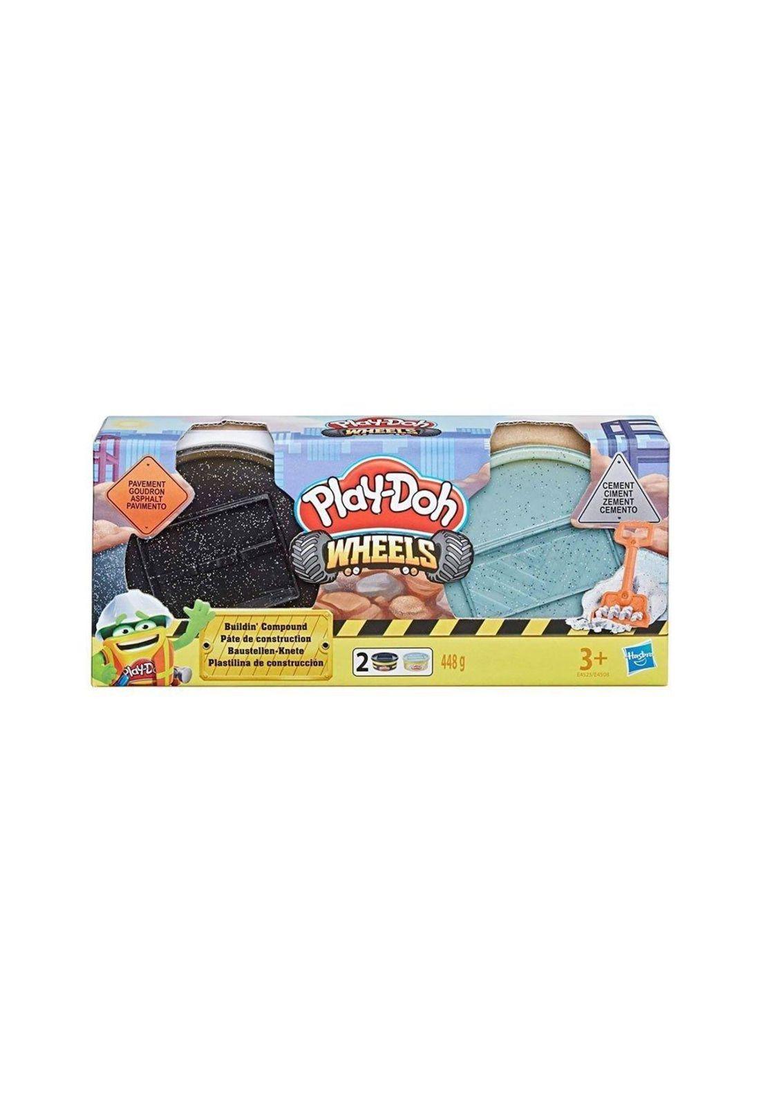 Play Doh 2 Pack Pavimento y Cemento-0
