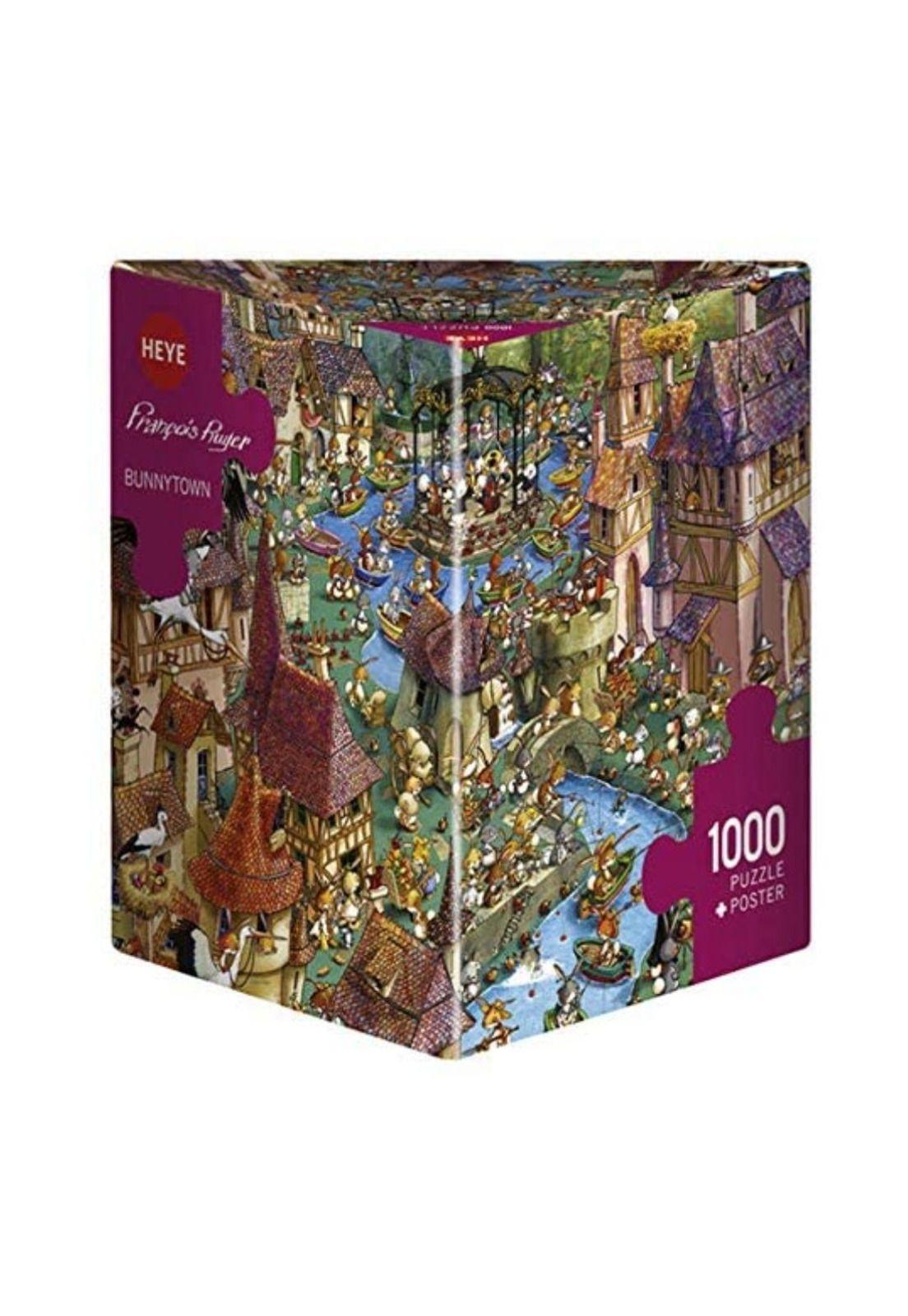 Puzzle Heye 1000 - Bunnytown-0