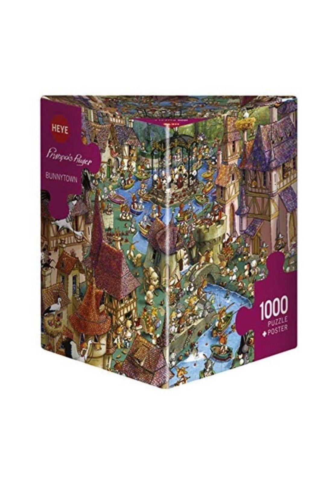 Puzzle Heye 1000 - Bunnytown-0