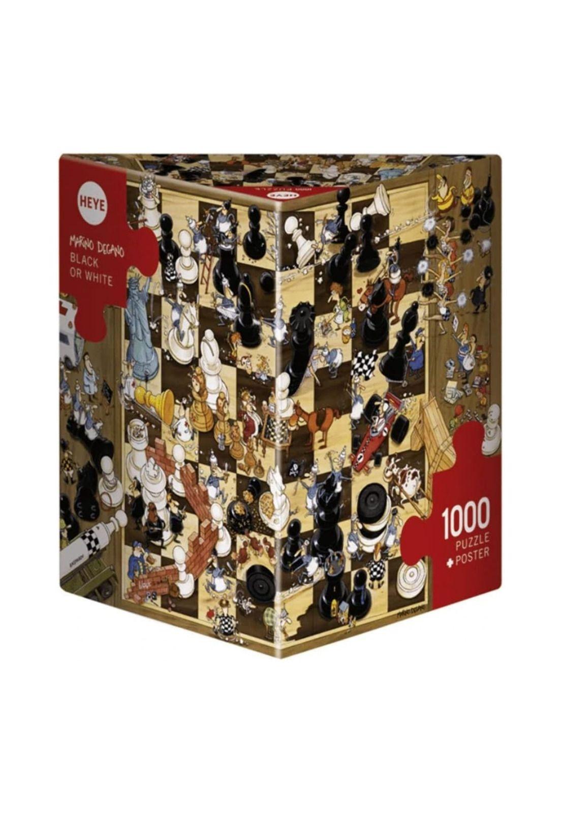Puzzle Heye 1000 - Black or White-0