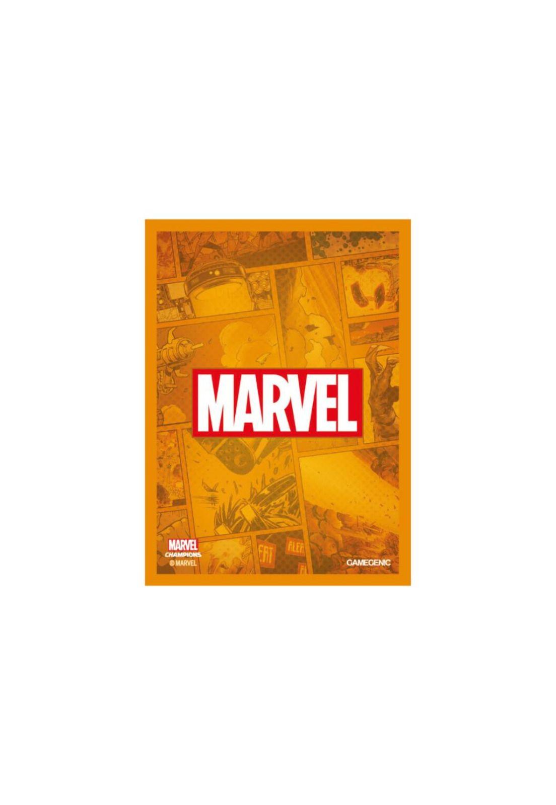 Marvel Champions: Marvel Orange Sleeves-0