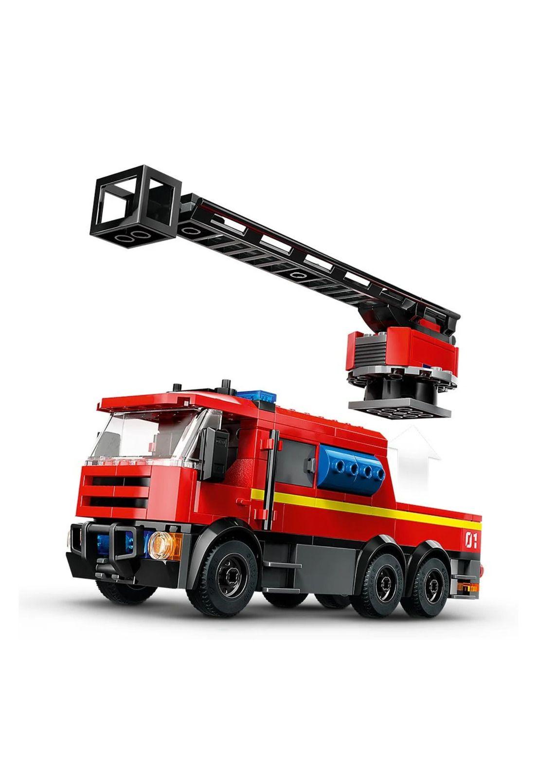 Lego City Estación De Bomberos Con Camión De Bomberos (60414)-2