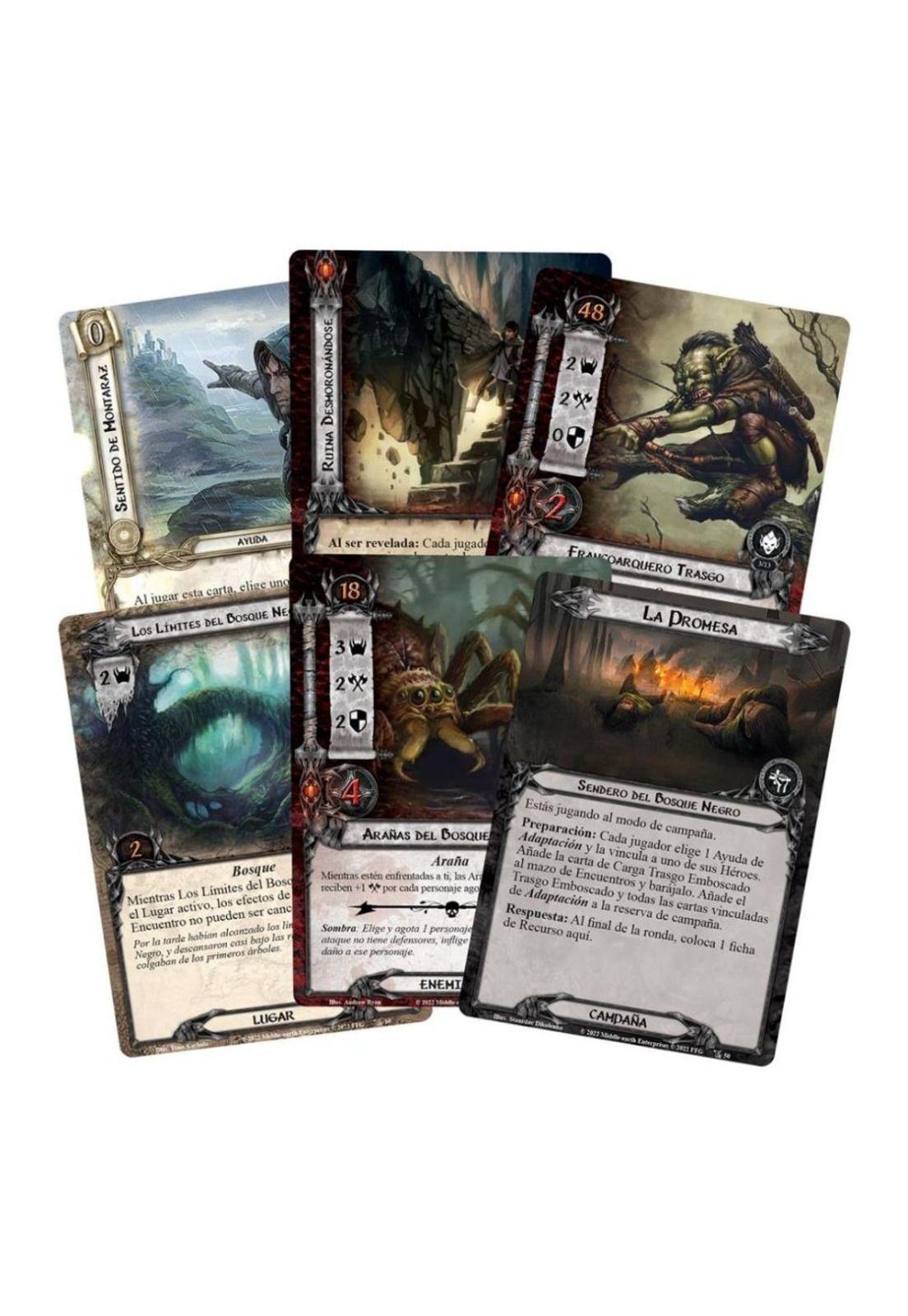 El Señor de los Anillos LCG Las Penumbras del Bosque Negro-1