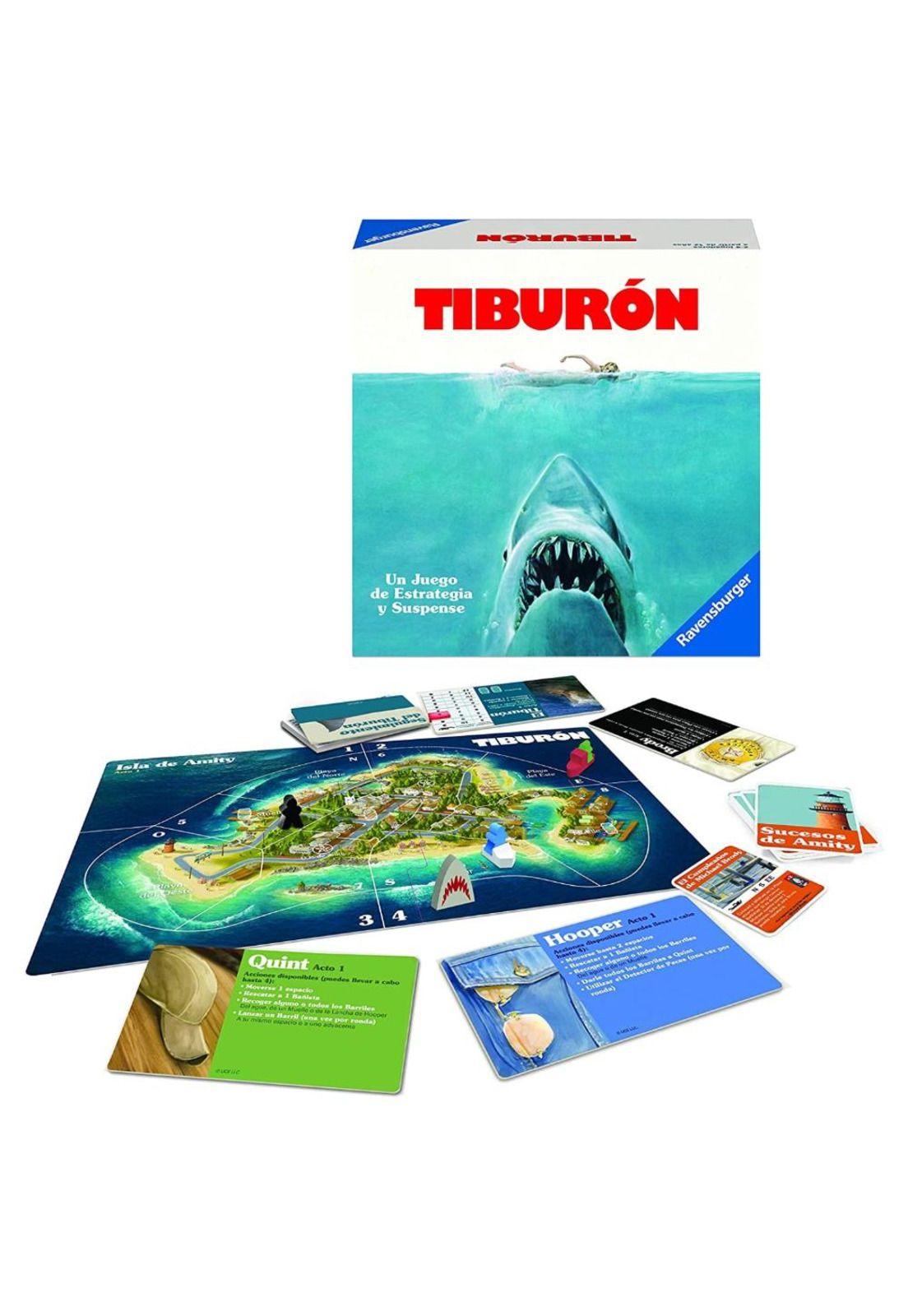 Jaws (Tiburón) Juego de Mesa-1