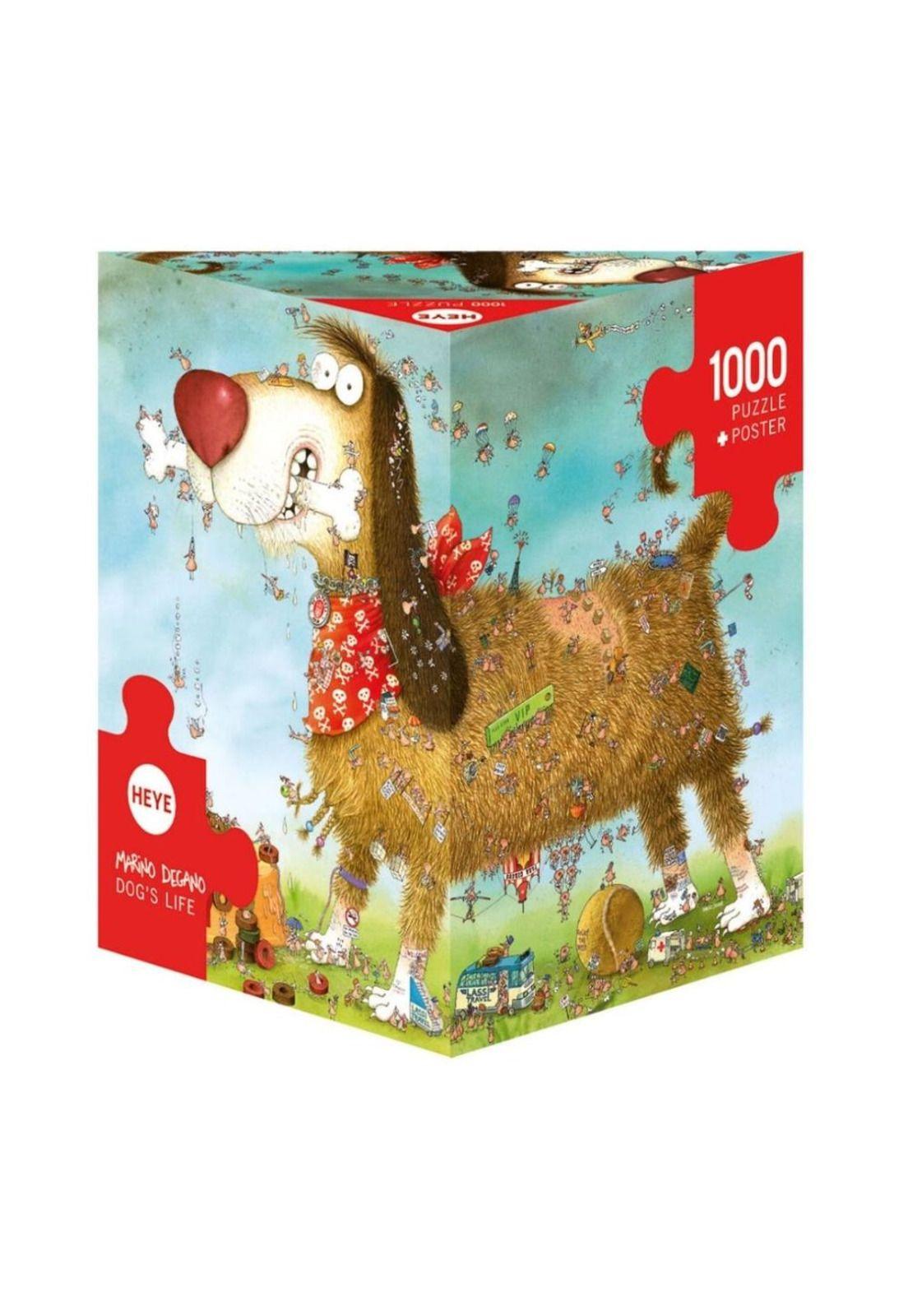 Puzzle Heye 1000 – Dogs Life-0