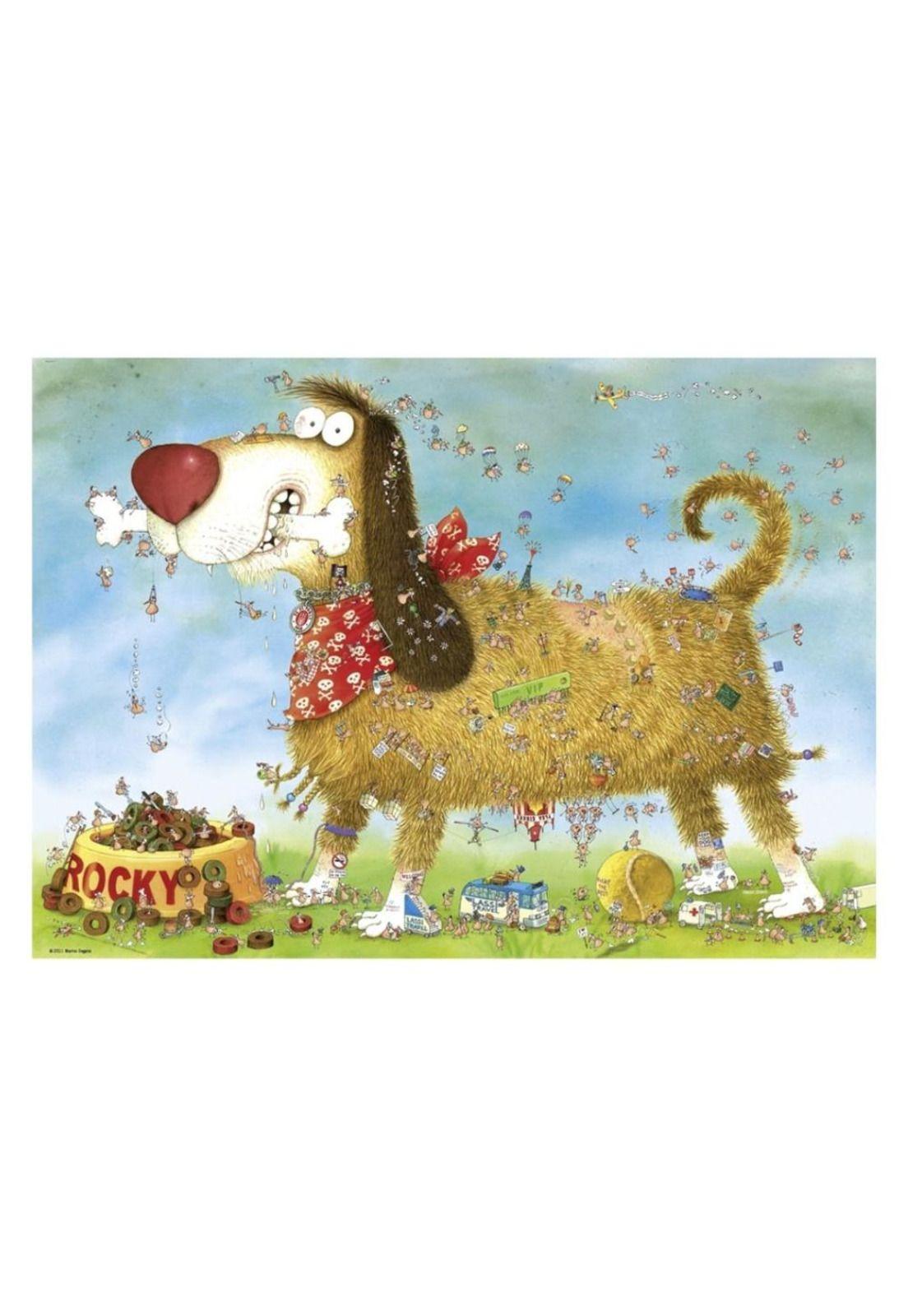 Puzzle Heye 1000 – Dogs Life-1