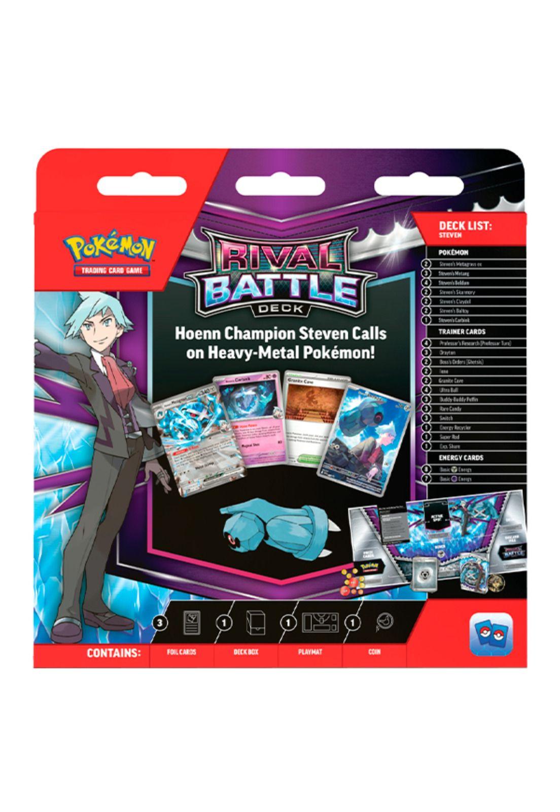 Pokémon Steven Rival Battle Deck Español-2