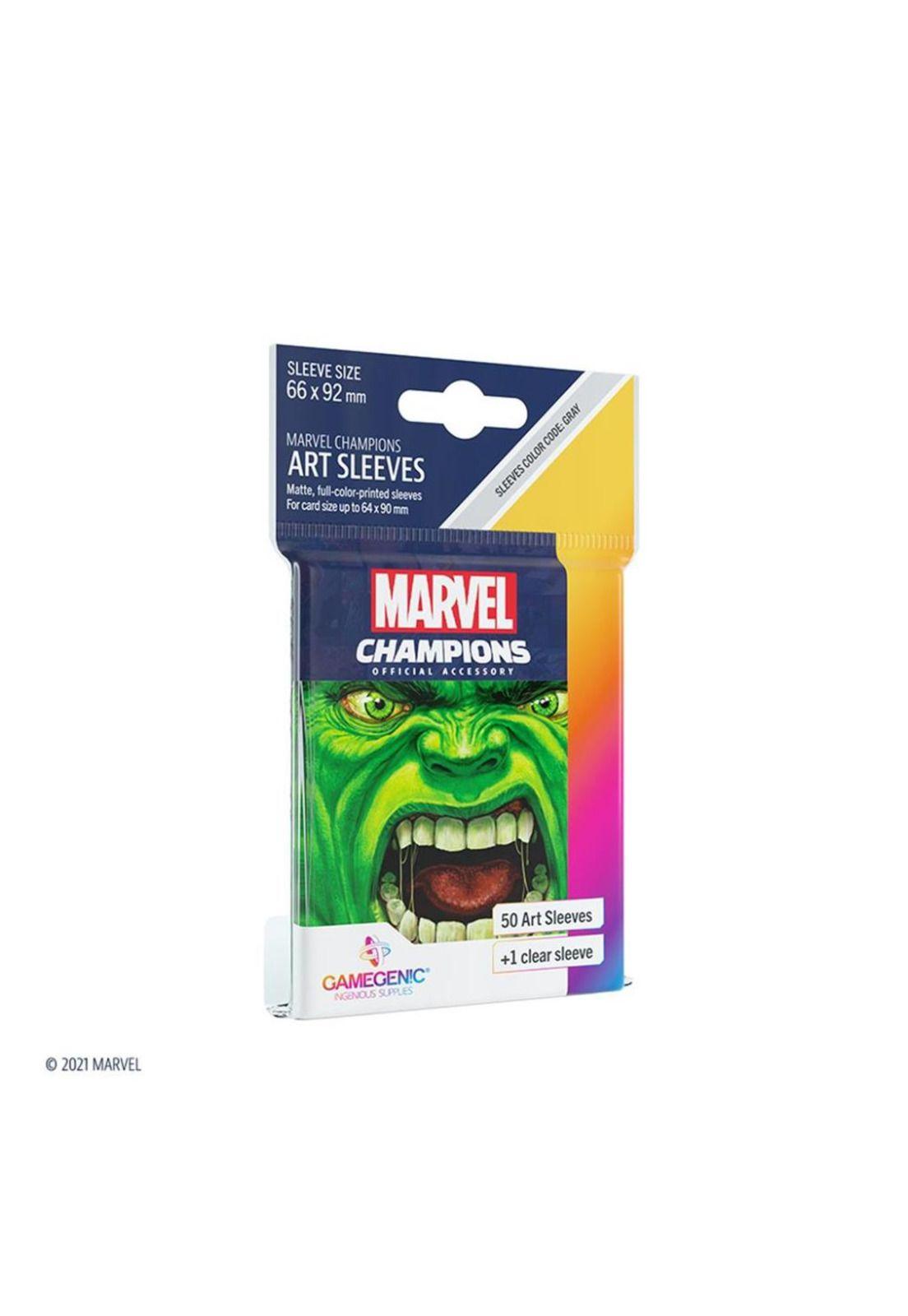 Marvel Champions Sleeves – Hulk-0