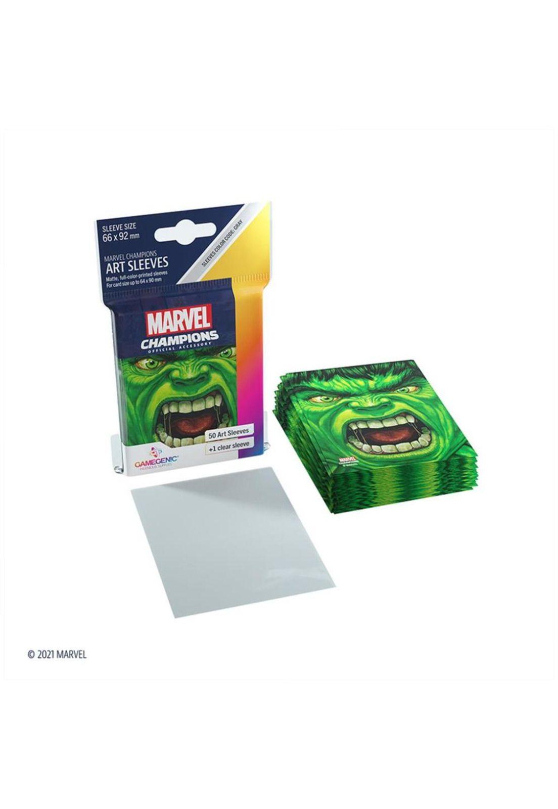 Marvel Champions Sleeves – Hulk-1