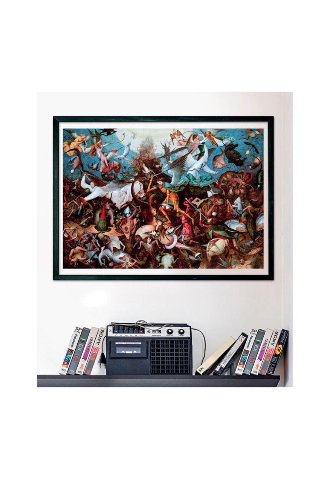 Puzzle Rompecabezas Clementoni 1000 - The Fall Of The Rebel Angels (Museum Collection)-2