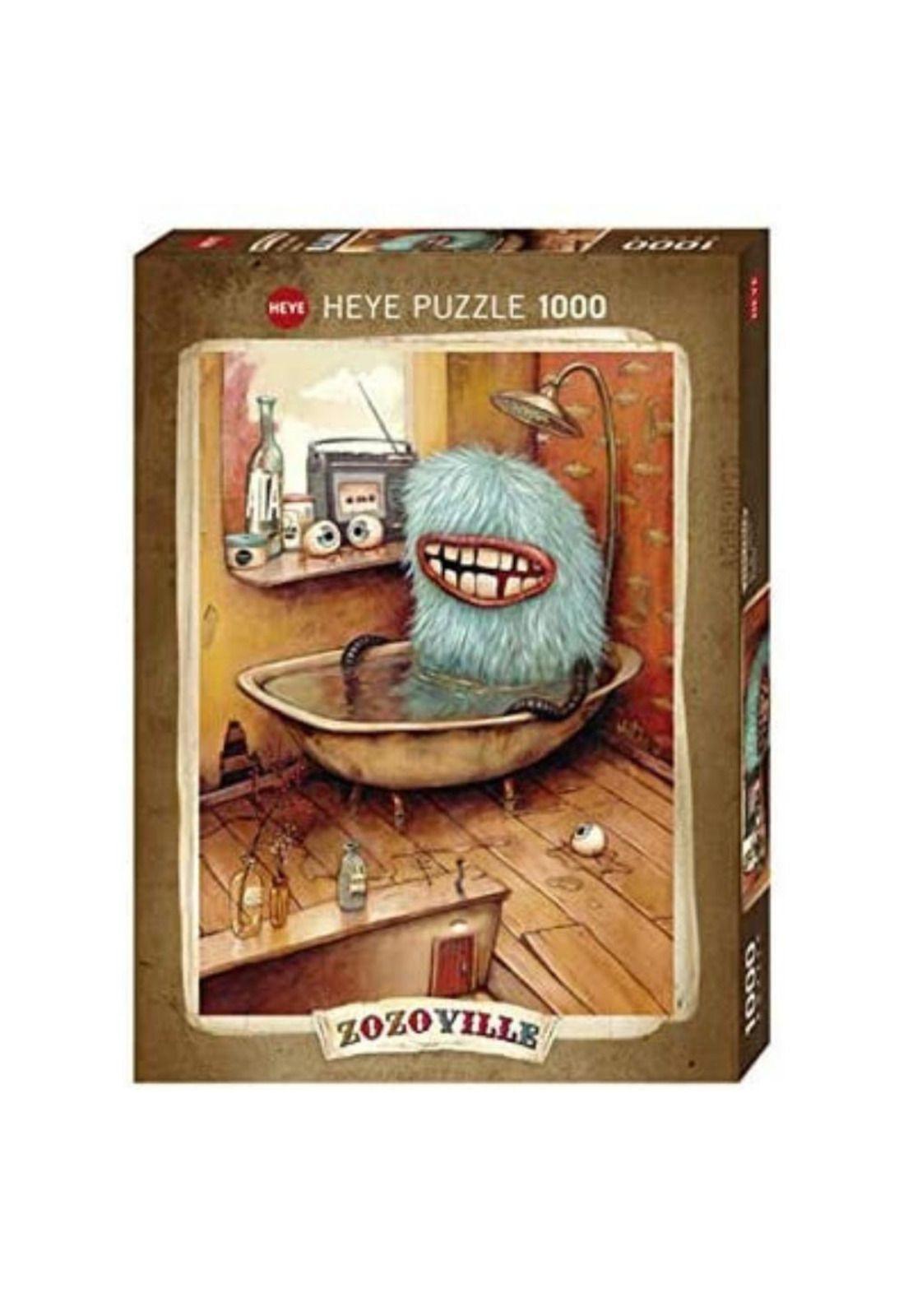 Puzzle Heye 1000 – Zozoville Bathtub-0