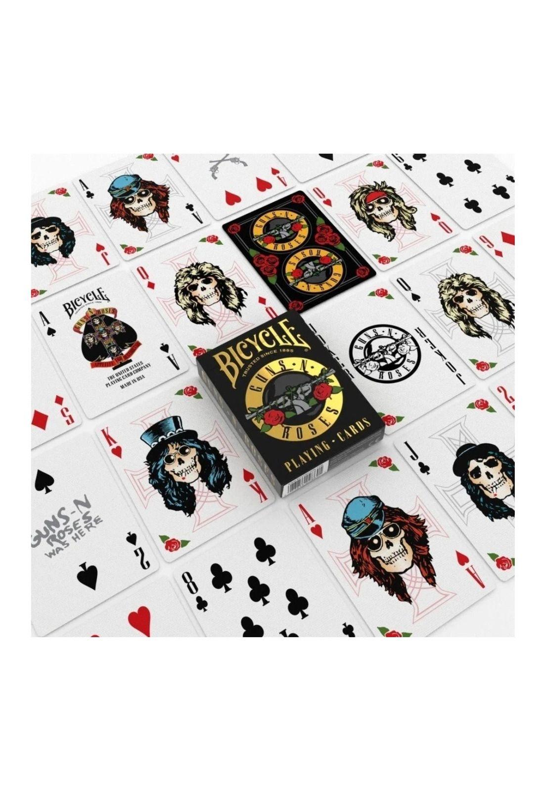 Naipe Bicycle Guns N' Roses-2