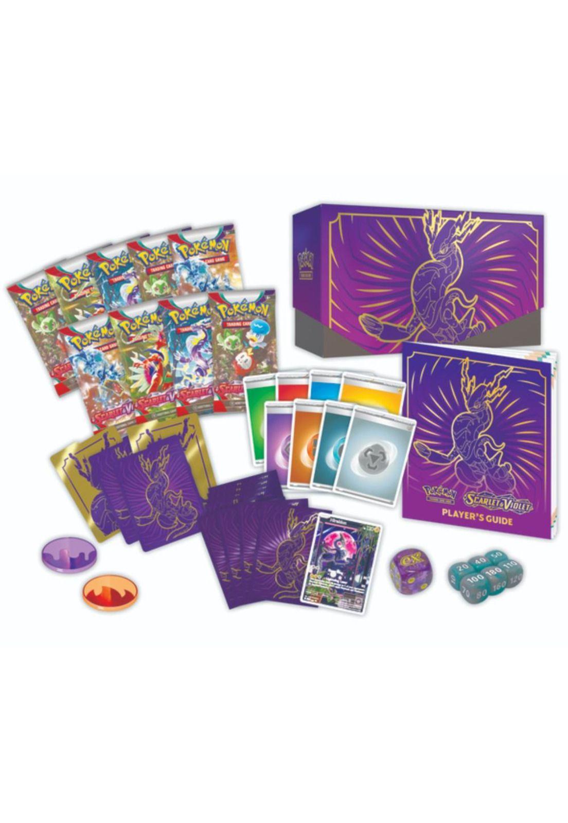 Pokémon Scarlet And Violet Elite Trainer Box Púrpura Inglés-1