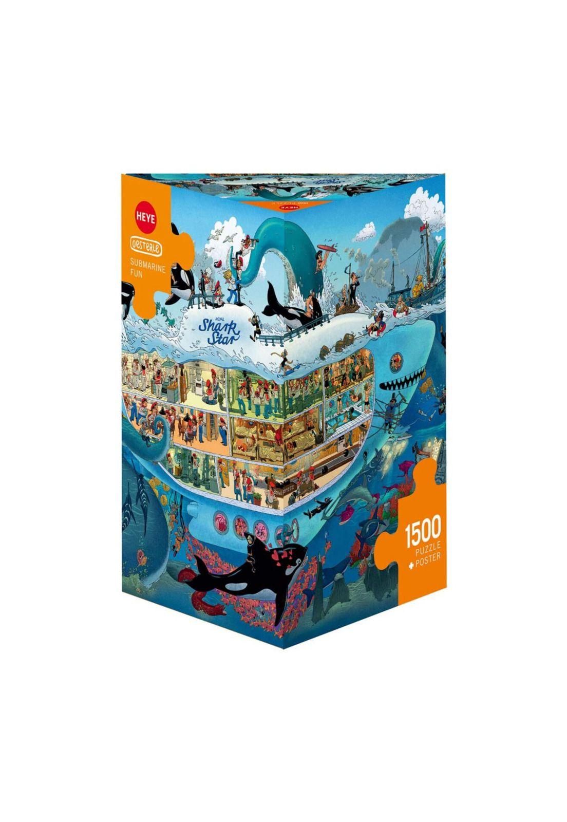 Puzzle Heye 1500 - Submarine Fun-0