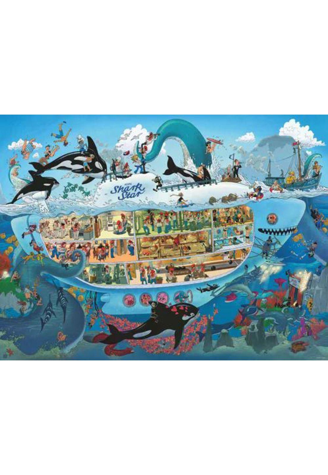 Puzzle Heye 1500 - Submarine Fun-1