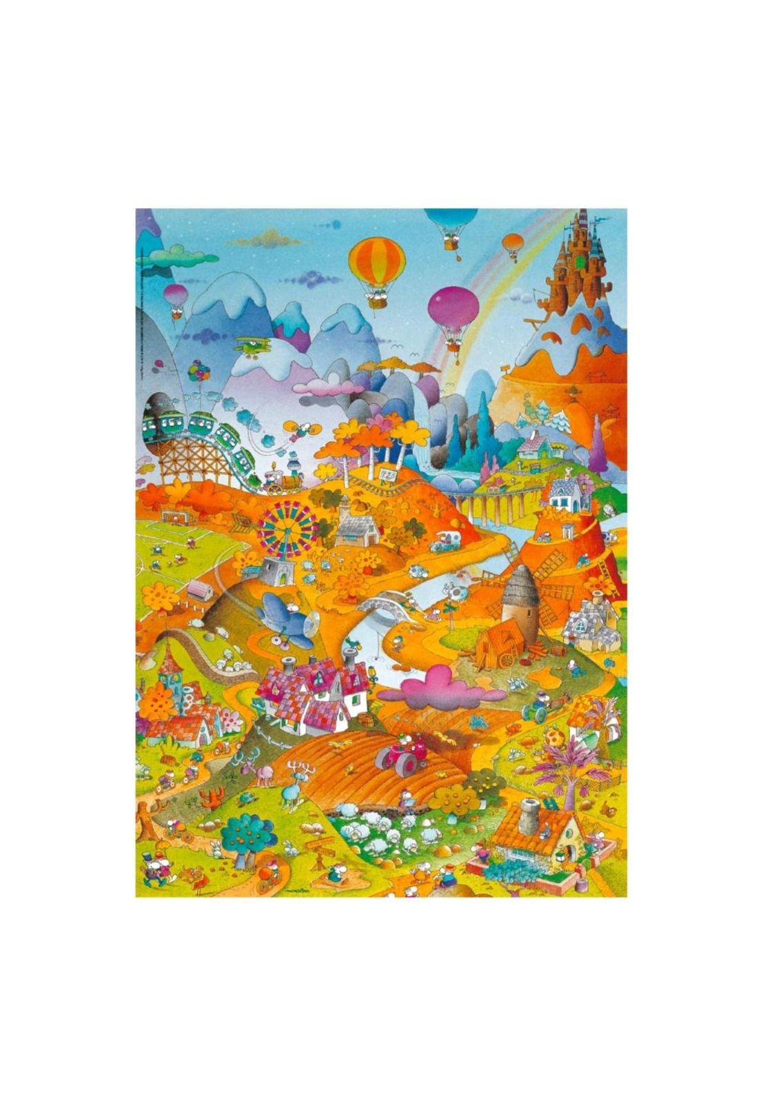 Puzzle Heye 1000 – Mordillo, Idyll By The Field-1